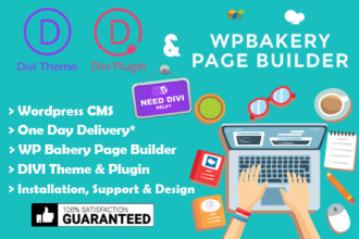 be divi page builder, visual composer, elementor expert