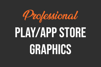 create play store graphic for your android or ios app
