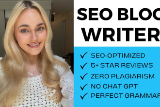 write a high quality blog post for your website