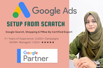 setup google ads adwords PPC campaign from scratch