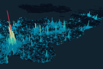 perform spatial analysis and create cartographic maps