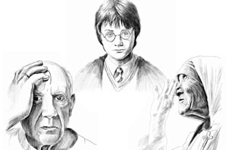 get from your photo realistic drawing with pencil