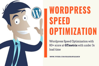 do wordpress speed optimization and improve page speed