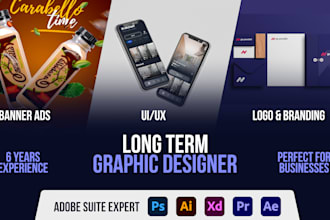 be your long term graphic designer