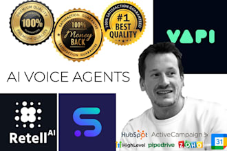 make a professional ai voice agent using vapi, retell, synthflow