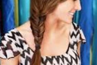give you a tutorial of how to fishtail braid your hair