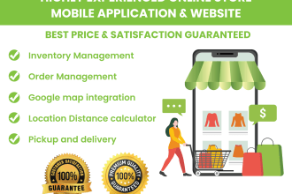 create grocery website with admin panel