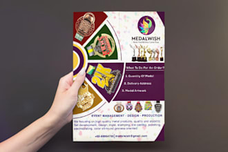 create eye catchy flyer design for your business