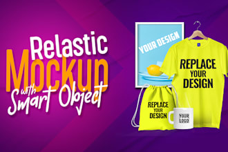 create professional realistic smart mockup psdwith objects smart mockup template