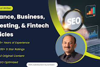write personal finance articles, blogs, and website content