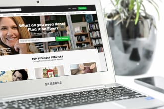 put your logo,website,image on a laptop or mobile screen mockup
