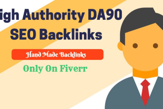 create handmade 100 high authority profile backlinks for link building