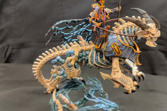 assemble wargame and board game models and miniatures