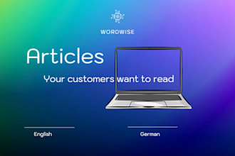 write german english articles that impress
