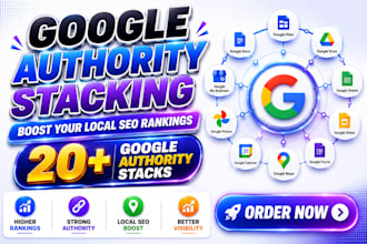 do 20 google authority stacking to boost your local SEO