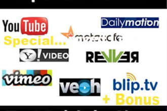 manually share your Video 20+sharing sites in 24 hours