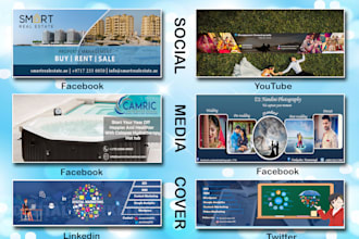 design eye catchy social media cover