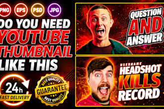 design a professional youtube thumbnail that increases rpm