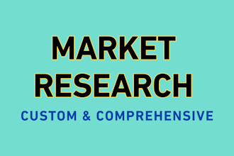 create market research reports for smarter decisions