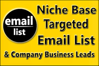 collect niche targeted bulk email list