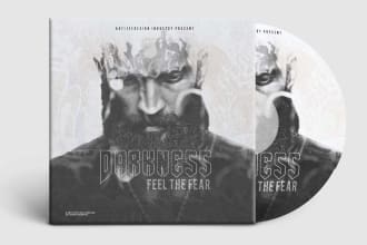 design a cd, album cover