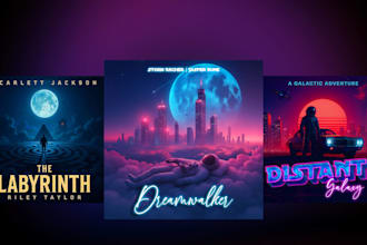 design single cover art or album cover design