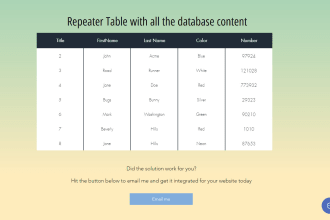 integrate google sheets with wix database
