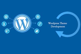 develop and customize wordpress theme