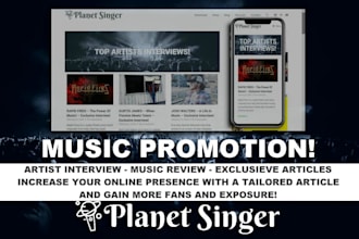 interview you on our online music magazine