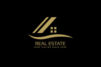 create a memorable brand with a stunning real estate logo