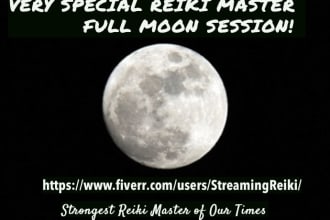 do full moon reiki master session