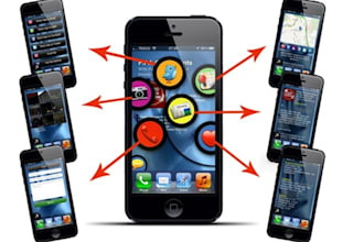 make a 6 page iPhone app for your business