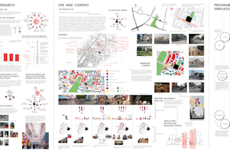 design your architectural presentation board