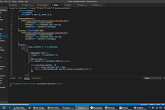 be front end web developer in react js web application