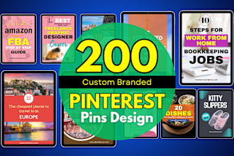 design amazing pinterest pins for your blog or product post design creation