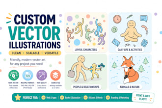 create custom cartoon vector illustrations in affinity designer