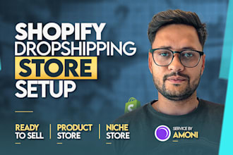 create a shopify dropshipping store