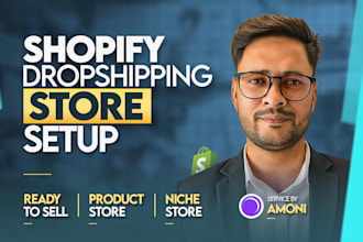 create a shopify dropshipping store