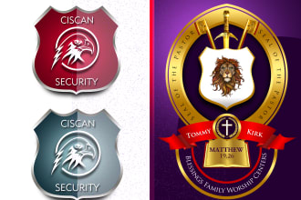 design an impeccable church seal logo, stamp, bishop seal