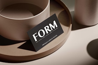 design a premium professional business card design