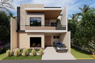 make architectural 3d and rendering