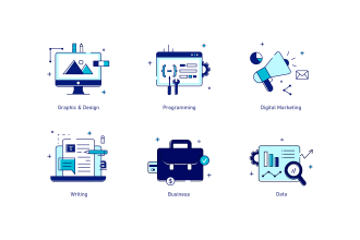 design unique icon set for you