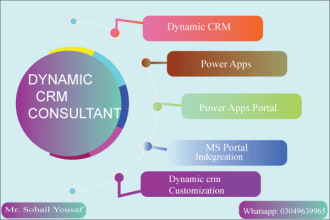 customize dynamics 365 CRM, power apps, and automate business workflows