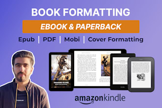deliver paperback, hardcover, and ebook formatting