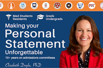 strategically edit your personal statement or statement of purpose to stand out