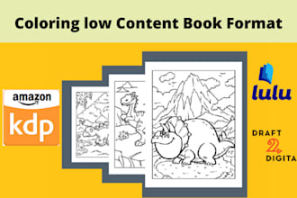 format your low content book amazon KDP journal or planner in canva