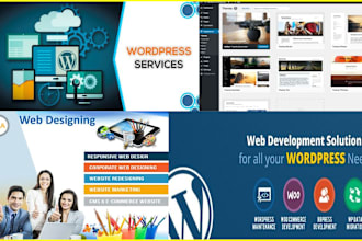 create a full revamp wordpress website just in one day
