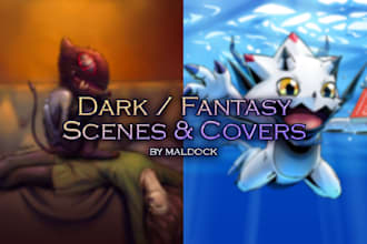 dark fantasy scenes and wallpapers