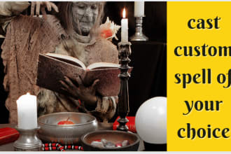 cast custom spell of your choice