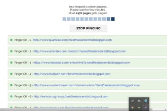 ping submit your website or blog to over 5000 sites